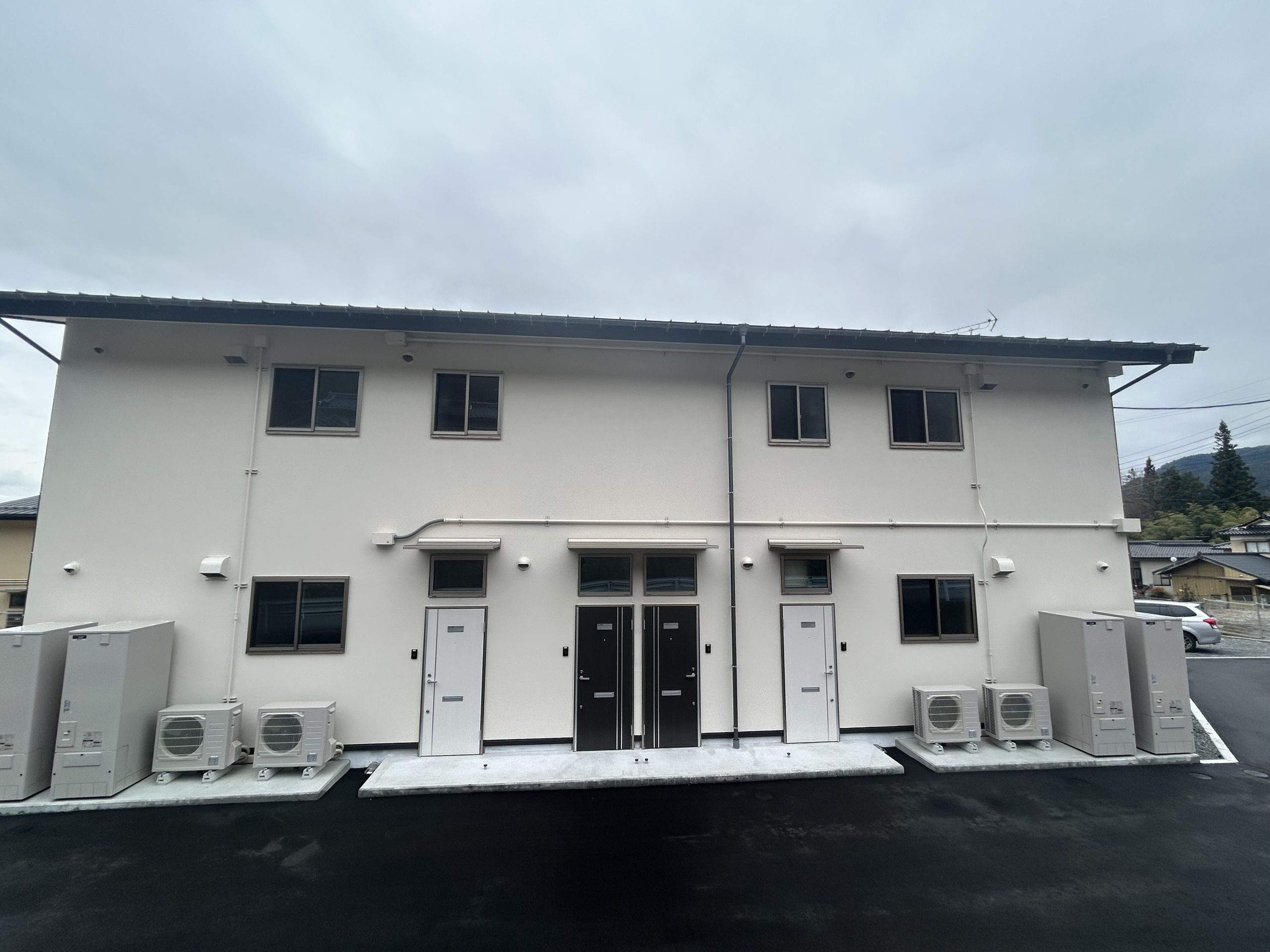 飯田市営住宅新築工事（湿式ビオシェル・木造用）